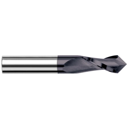Harvey Tool Drill/End Mill - Drill Style - 2 Flute, 0.0394", Finish - Machining: AlTiN 4651M-C3